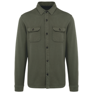 EcoFriendly Men's Wash Effect Brushed Fleece Over